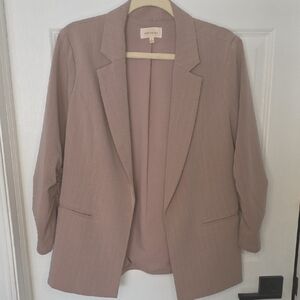 Skies Are Blue Light Pink Blazer